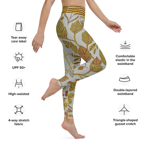 Richly Designed Yoga Leggings - sighsandhighs.com
