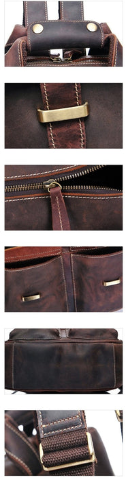 The Shelby Backpack | Handmade Genuine Leather Backpack - sighsandhighs.com
